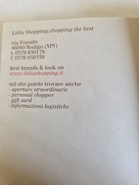 Agendina del 2011 di Lidia Shopping di Mantova con copertina lavorata. - Foto 6