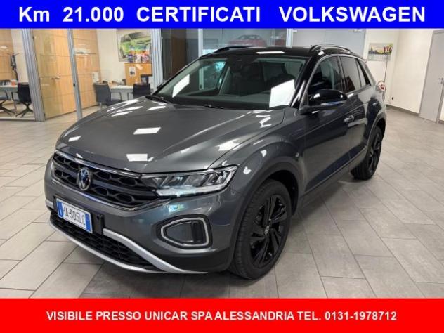 VOLKSWAGEN T-Roc 1.0 Benzina 115cv. Sport , Km 21.000 GARANZIA VW rif. 23904994