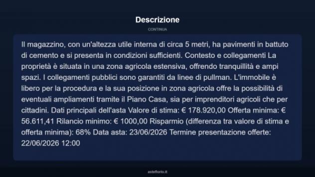 Immobile in asta di 234 m² con più di 5 locali e box auto in vendita a Cavarzere - Foto 14