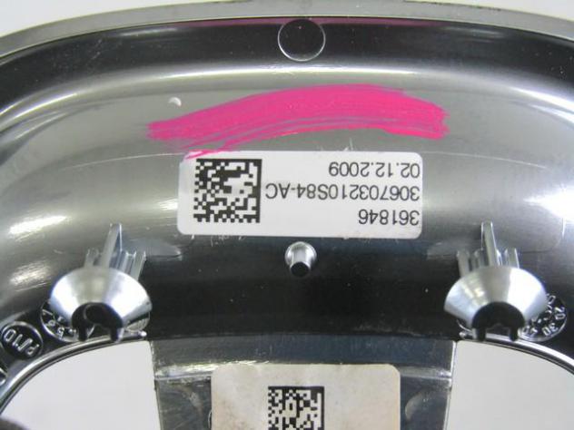 306703210 MODANATURA RIVESTIMENTO VOLANTE OPEL ASTRA J 1.7 D 81KW 6M 5P (2010) RICAMBIO USATO - Foto 2