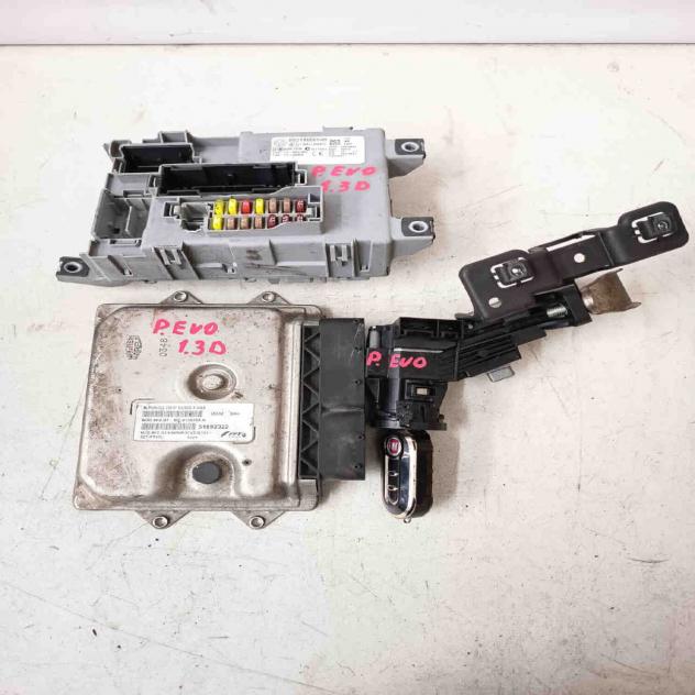 KIT CENTRALINA MOTORE FIAT Grande Punto 3° Serie 51892322 diesel 1.3 (12)