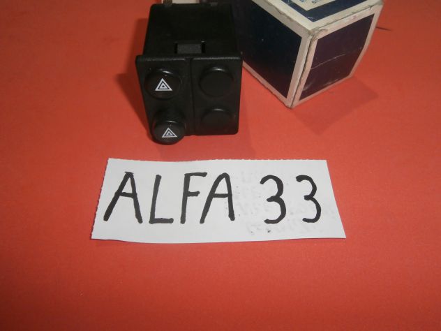 Pulsante interruttore luci di emergenza Alfa 33 SIPEA 0864 "NUOVO" - Foto 2