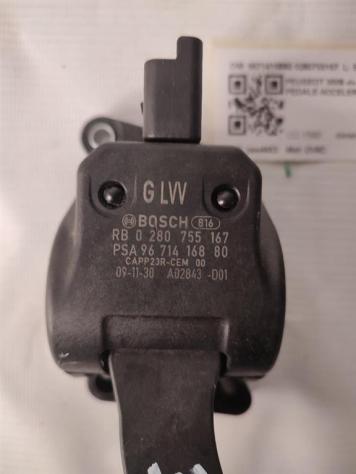 PEDALE ACCELERATORE PEUGEOT 3008 Serie 9671416880 0280755167 (0916) - Foto 2
