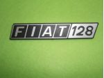 Scritta logo targhetta posteriore Fiat 128 berlina  NUOVA