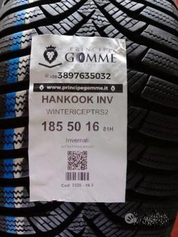 2 gomme 185 50 16 hankook inv a2335 - Foto 2