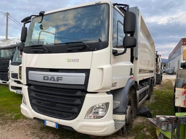 DAF CF 75.310 COMPATTATORE A CARICO POST. ANNO 2016 rif. 21283682