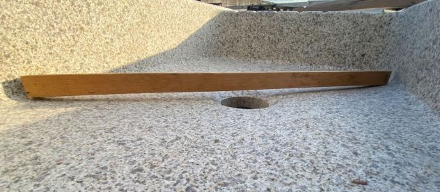 Lavello lavandino cucina in pietra granito 120x60cm - Foto 4