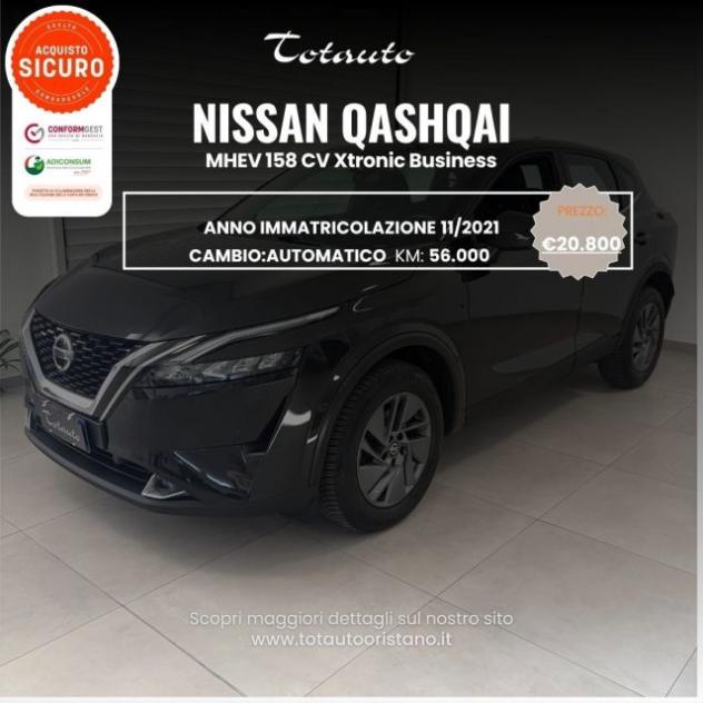 NISSAN Qashqai MHEV 158 CV Xtronic Business rif. 24100234
