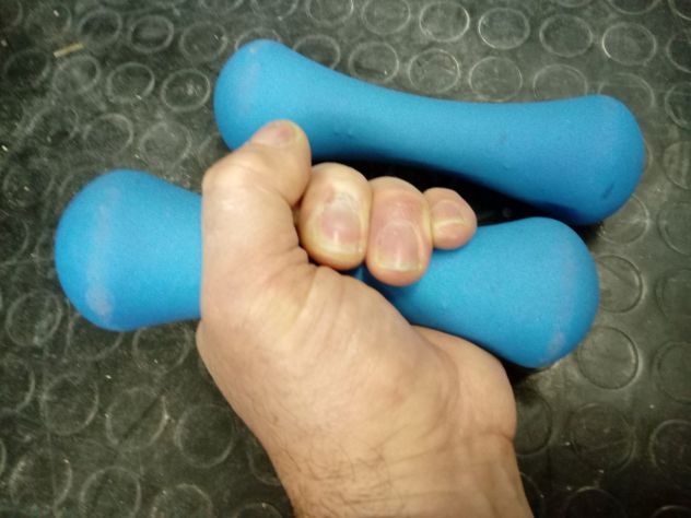 Manubri pesi da esercizio da 1 Kg. N° 2 serie (prezzo per coppia) - Foto 2