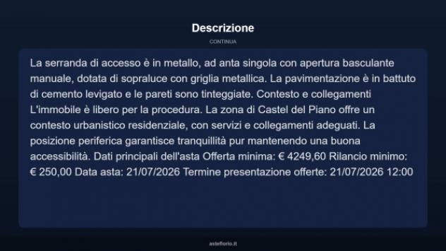 Immobile in asta di 16 m² in vendita a Perugia - Foto 6