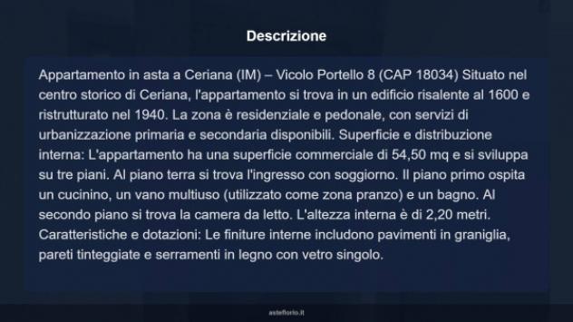 Immobile in asta di 54 m² in vendita a Ceriana - Foto 13