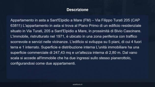 Immobile in asta di 247 m² in vendita a Sant'Elpidio a Mare - Foto 8