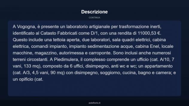 Immobile in asta di 6800 m² in vendita a Vogogna - Foto 4