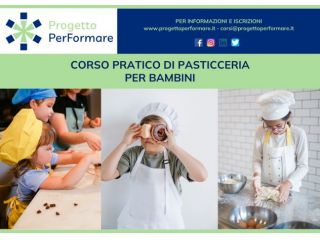 Corso pratico di pasticceria per bambini a Chivasso (TO)