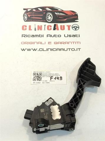 PEDALE ACCELERATORE TOYOTA Yaris Serie 78110-0D110 1KRFE (1416) - Foto 2