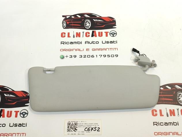 PARASOLE ALETTA ANTERIORE SX AUDI A4 Avant (8K5) 8K0857551 CAG (0815)