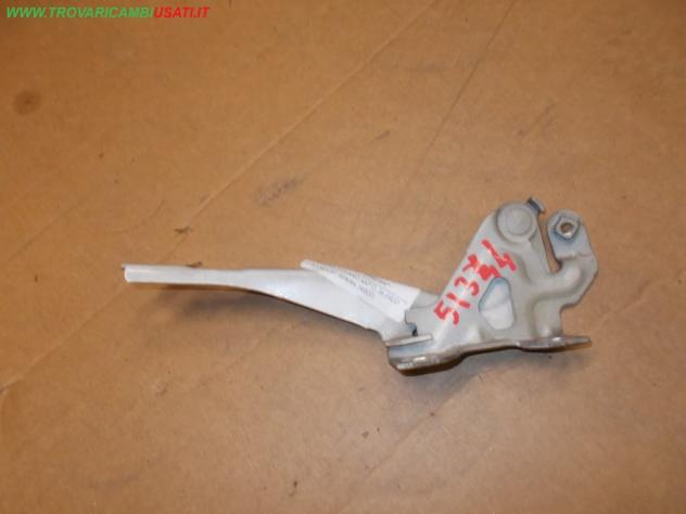 CERNIERA COFANO ANT.D. BIANCO CHEVROLET SPARK (M300)  Carrozzeria  Lamierati esterni  Cofano  Cerniera cofano  CHEVROLET - SPARK - 01-01-2010 - 01-12-