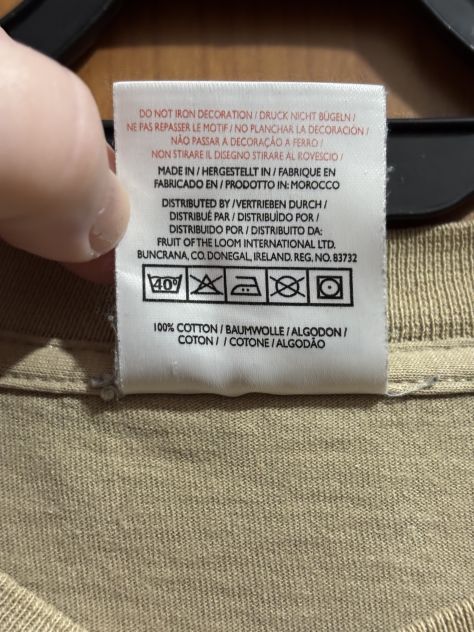 T SHIRT/MAGLIETTA A MEZZE MANICHE PAMPERO RUM FUORI PRODUZIONE ANNI 2000”FRUIT - Foto 4