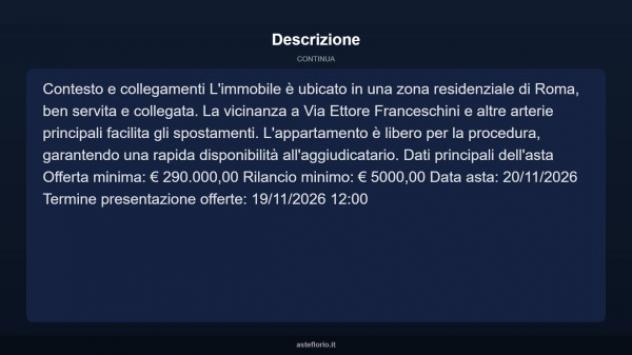 Immobile in asta di 101 m² in vendita a Roma - Foto 5