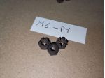 Dado a castello intagliato corona 6X1 ruota frizione M6 P1