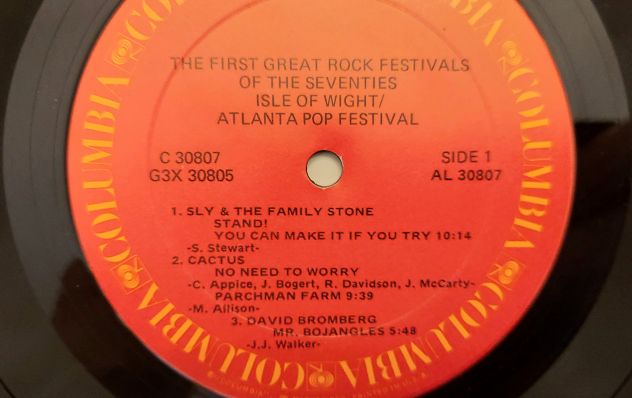 3 Vinile The First Great Rock Festivals Of The Seventies-Isle Of Wight/Atlanta - Foto 6