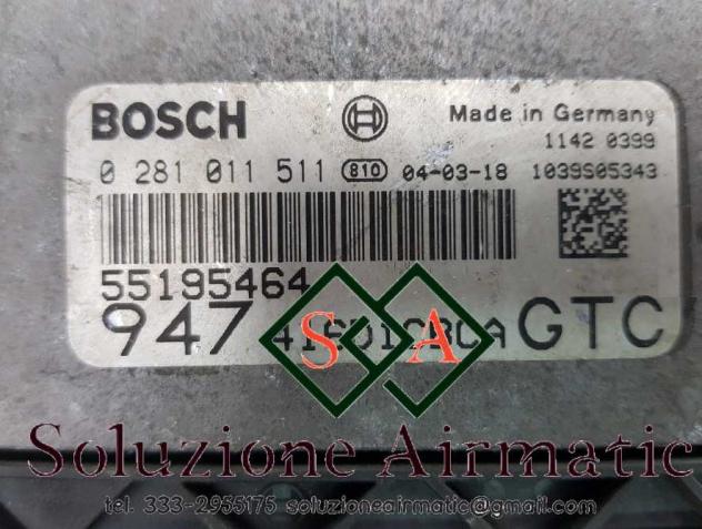 0281011511 55195464 Alfa Romeo GT 1.6 centralina motore Bosch - Foto 2