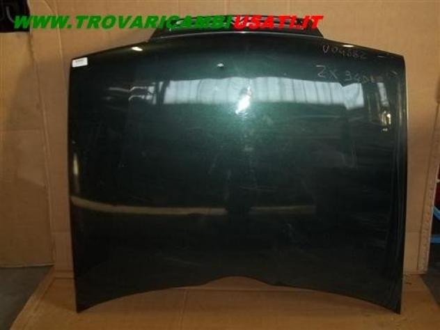 COFANO ANT. ZX 94 VERDE CITROEN ZX  Carrozzeria  Lamierati esterni  Cofano  Cofano ant. CITROEN - ZX - 01-06-1991 - 01-12-1998
