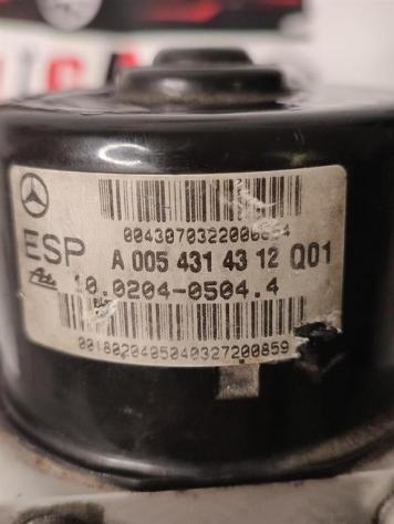 CENTRALINA ABS MERCEDES CLK Cabrio W209 A0054314312 A0345457932 benzina 1 (03) - Foto 3
