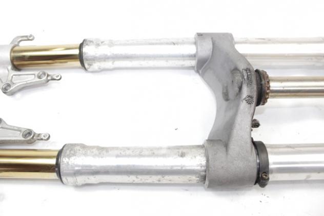 KIT AVANTRENO FORCELLA ANTERIORE SHOWA DUCATI 749 S 2003 - 2007 34022381A 34022371A 34220341A 34110351A FRONT FORK FODERI CON DIFETTI ESTETICI DA REVI - Foto 3