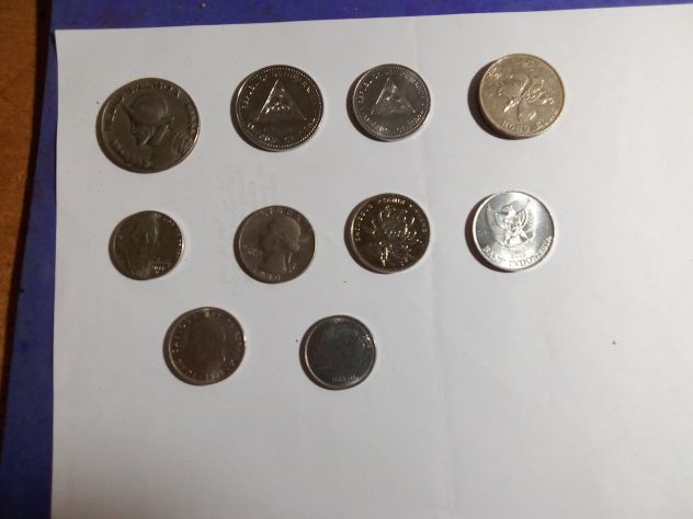 1973 / 2013 N 10 MONETE STATI VARI ESTERI - Foto 2