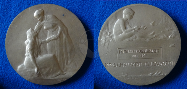 FRANCIA Medaglia d'argento 1915