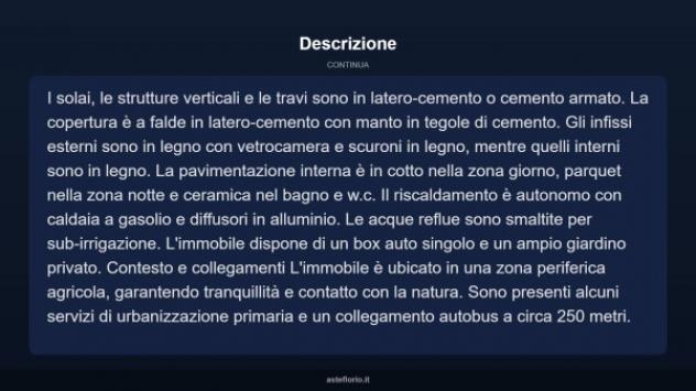 Immobile in asta di 252 m² con più di 5 locali e box auto in vendita a Pergola - Foto 12