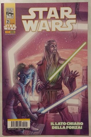 PANINI ACTION STAR WARS N.21 IL LATO CHIARO DELLA FORZA! ED.PANINI, GIUGNO 2014