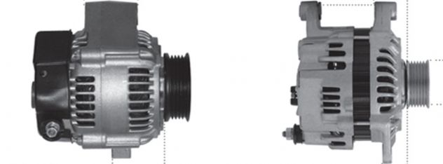 Motorino d'avviamento alternatore Vw Up revisionato Elstock Bosch - Foto 2