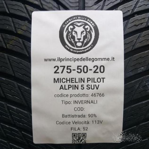 2 gomme 275 50 20 michelin a46766 - Foto 2