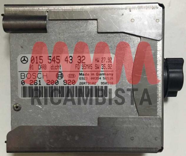0261200920 0155454332 Mercedes E320 centralina motore Bosch