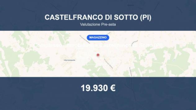 Immobile in asta di 1700 m² in vendita a Castelfranco di Sotto