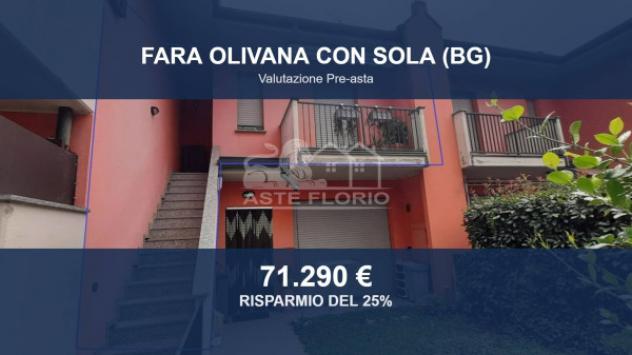 Immobile in asta di 94 m², box auto in vendita a Fara Olivana con Sola