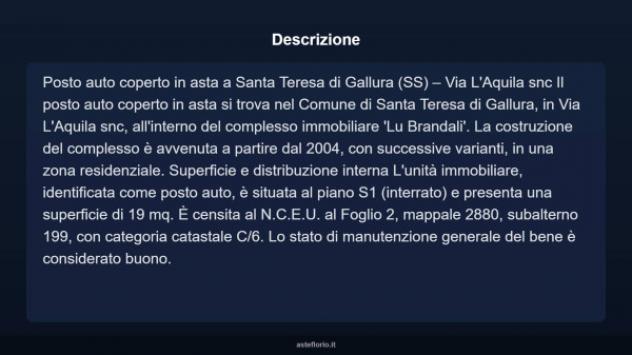 Immobile in asta di 19 m² in vendita a Santa Teresa Gallura - Foto 4