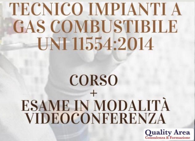 Patentino Caldaisti - Tecnico Impianti a Gas Combustibile (IN TUTTA ITALIA)