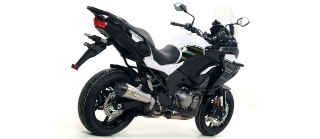 Terminale di scarico per Kawasaki Versys 1000 Arrow Race-tech Mivv Oval
