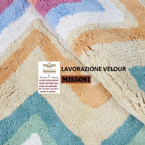 Tappeti Missoni cm. 160 x 70 , 100% cotone , multiuso , lavabili in lavatrice - Foto 8