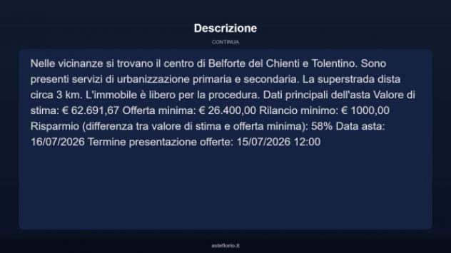 Immobile in asta di 139 m² in vendita a Belforte del Chienti - Foto 14