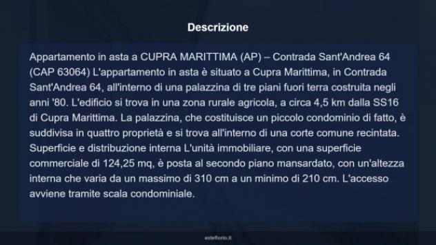 Immobile in asta di 124 m² in vendita a Cupra Marittima - Foto 12