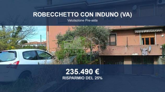Immobile in asta di 105 m², box auto doppio in vendita a Robecchetto con Induno