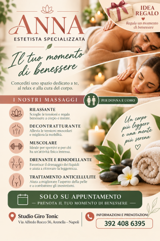 Massaggi professionali Napoli Tel:3924086395