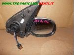 RETROVISORE EST.D.reg.elettr. 7 FILI SPINA NERA ARGENTO PEUGEOT 206 (T1) 3  &hellip;