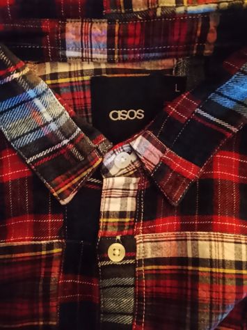 Asos camicia flanella patchwork - Foto 3