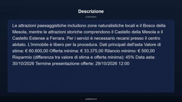 Immobile in asta di 101 m² in vendita a Mesola - Foto 13