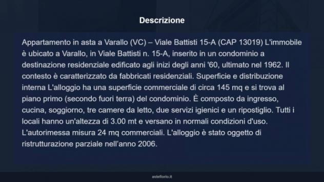 Immobile in asta di 145 m² con più di 5 locali e box auto in vendita a Varallo - Foto 10